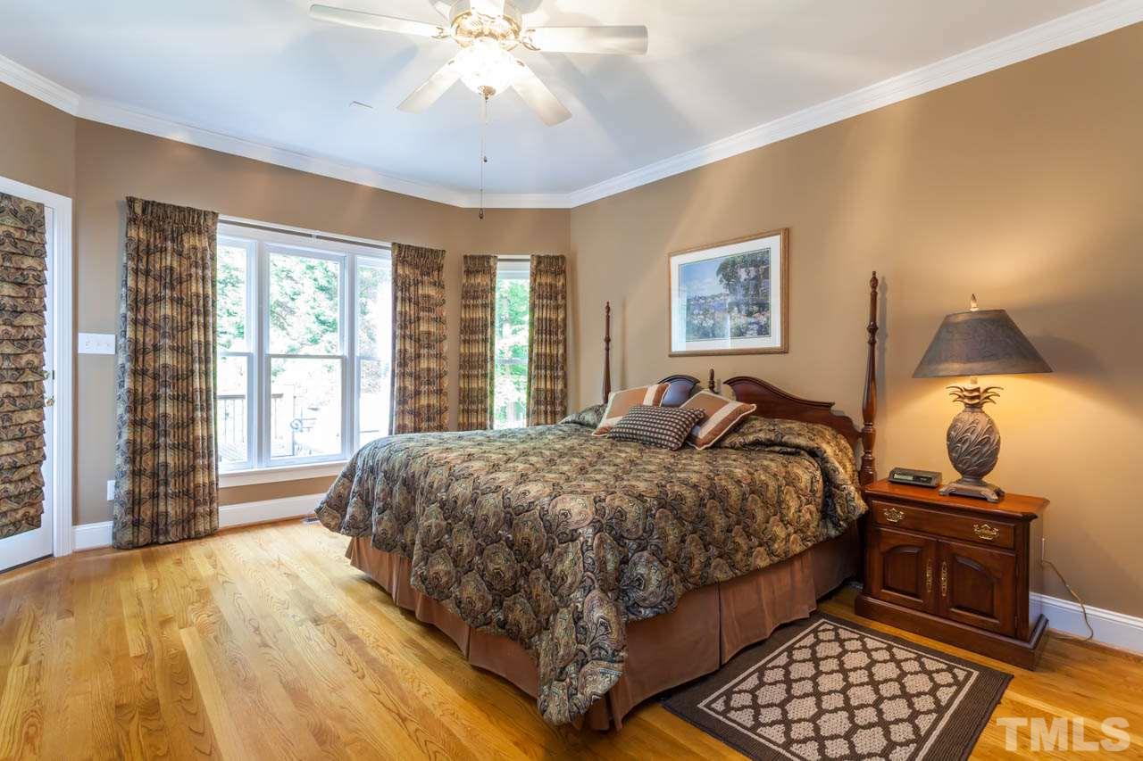 13921 Possum Track Road Raleigh, NC 27614 - Photo 18 of 25 Magnificent Master Suite with Glowing Hardwoods and private Master Bath.