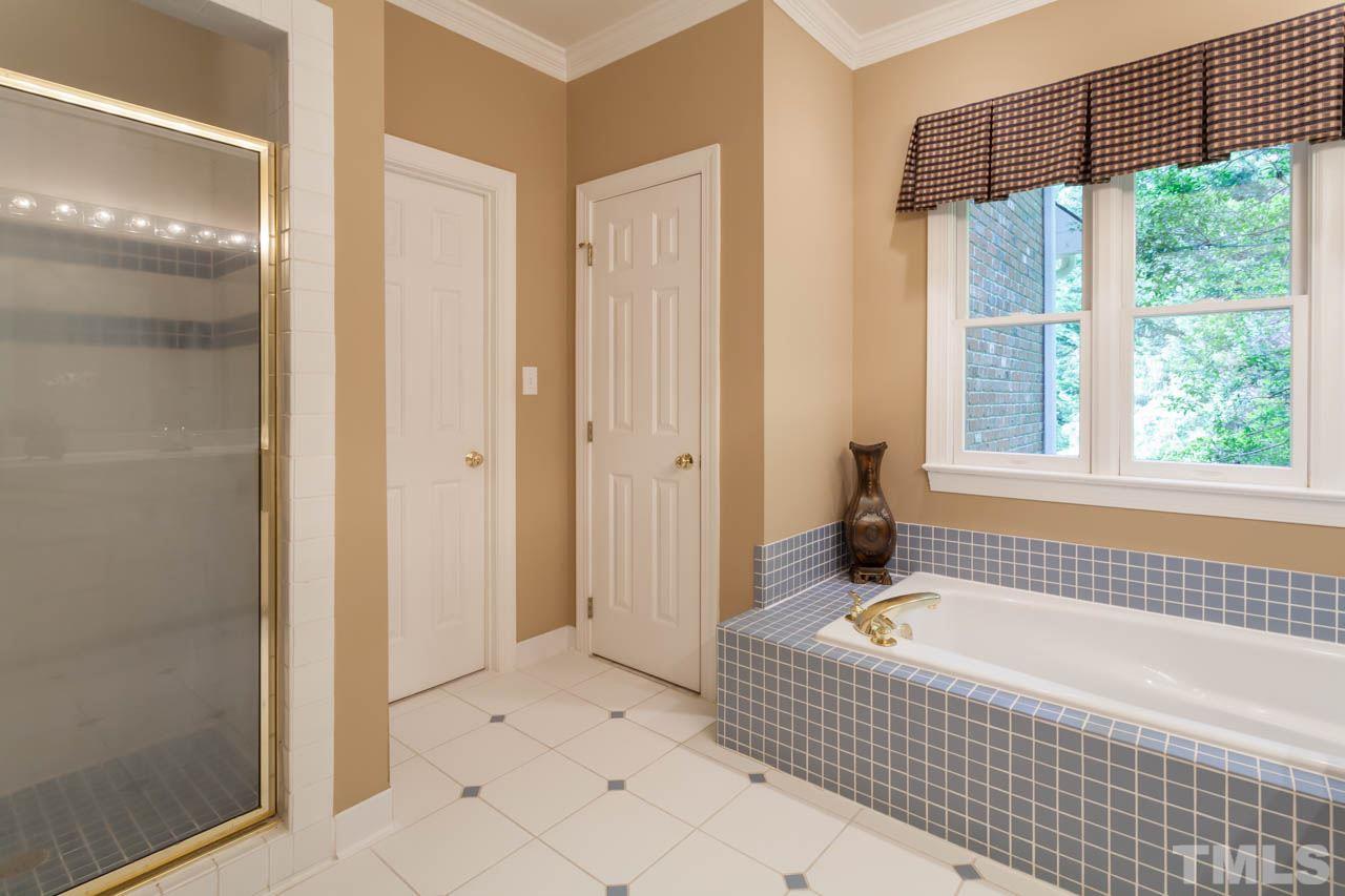 13921 Possum Track Road Raleigh, NC 27614 - Photo 20 of 25 Another view of this exquisite Master Bath.