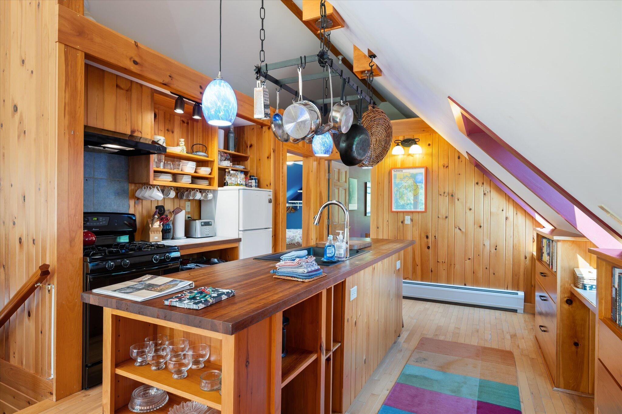 78 Youngs Mountain Road Bar Harbor, ME 04609 - Photo 100 of 113 Cottage - 2nd floor kitchen