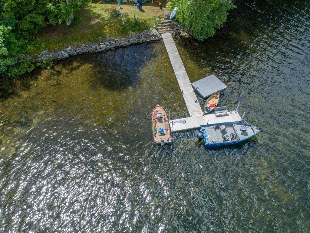 69 41st Fire Road South China, ME 04358 - Photo 5 of 29 AERIAL DOCK AND WATER