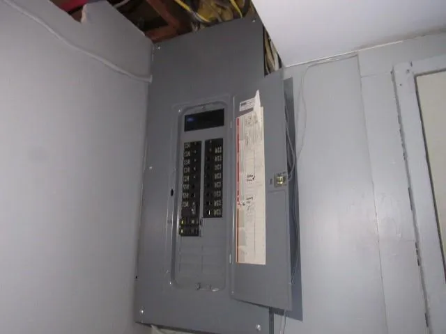 a close view of appliances