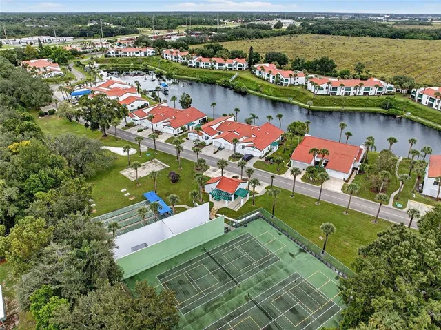 a view of a city and ocean view