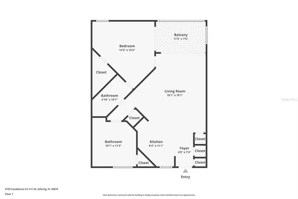 $109,000 | 4729 Casablanca Circle, Unit C25, Sebring, FL 33870