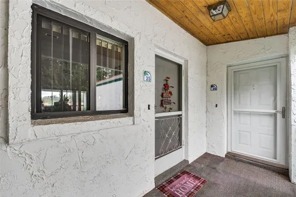 a view of an entryway