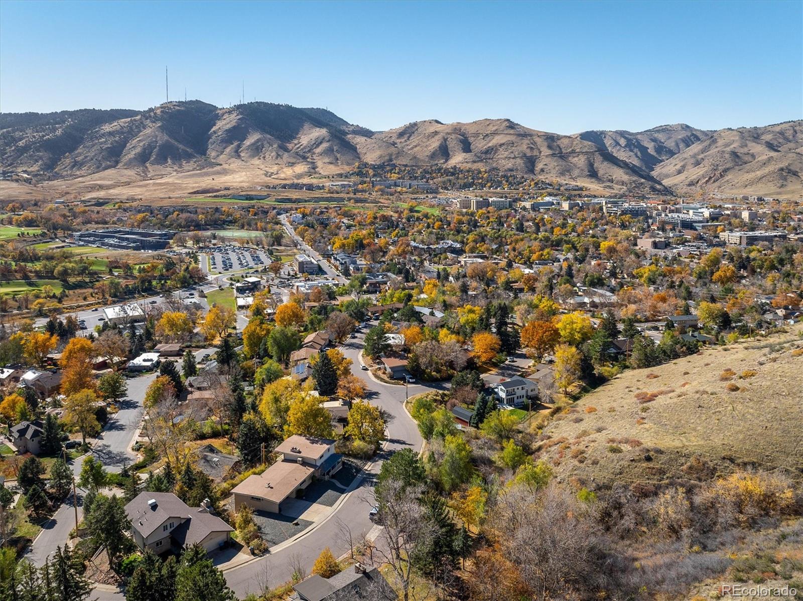 215 Lookout View Court Golden, CO 80401 - Photo 5 of 37 a view of a city with mountains in the background