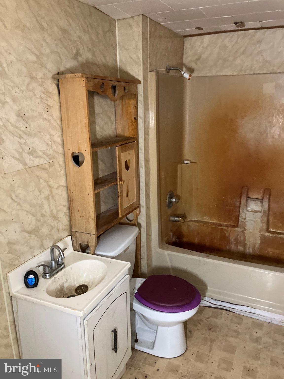 41 New Bridge Road Quinton, NJ 08079 - Photo 15 of 19 a bathroom with a sink toilet and shower