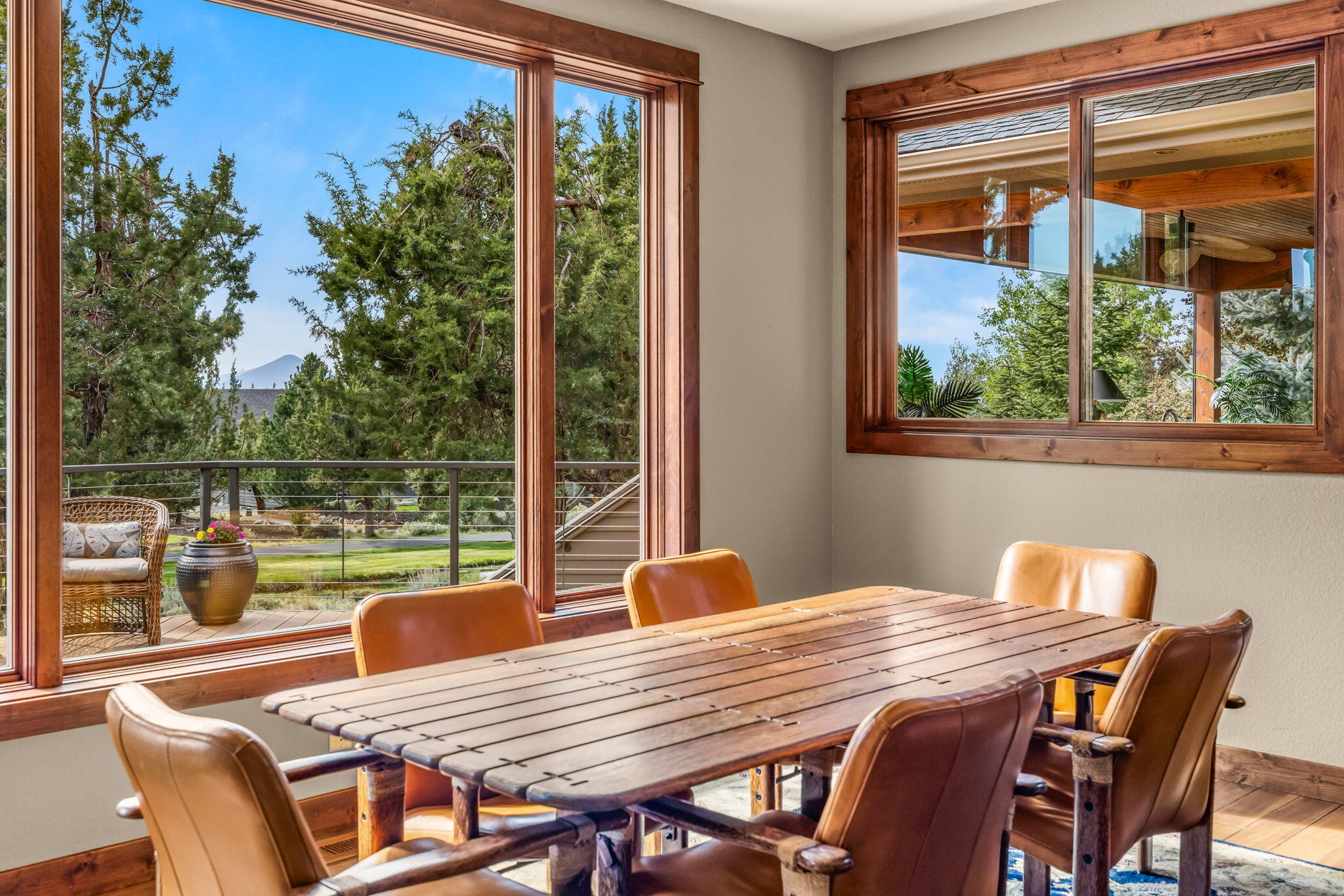 1134 Highland View Loop Redmond, OR 97756 - Photo 16 of 113 DINING ROOM
Black Butte Peek-a-Boo View
Ceiling Adjustable Directional Spots on Dimmer
Bullet Spots Over Dining Table on Dimmer