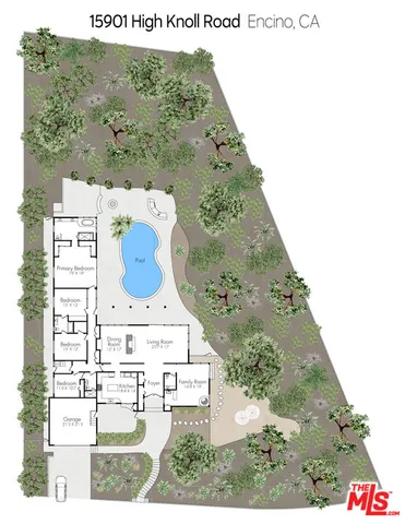 $2,999,000 | 15901 High Knoll Road, Encino, CA 91436