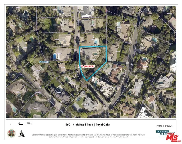 $2,999,000 | 15901 High Knoll Road, Encino, CA 91436