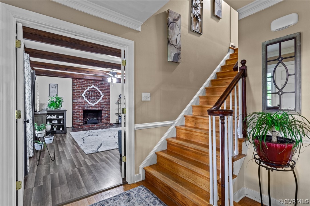 3905 Cresthill Road Chester, VA 23831 - Photo 21 of 49 a view of entryway and hall