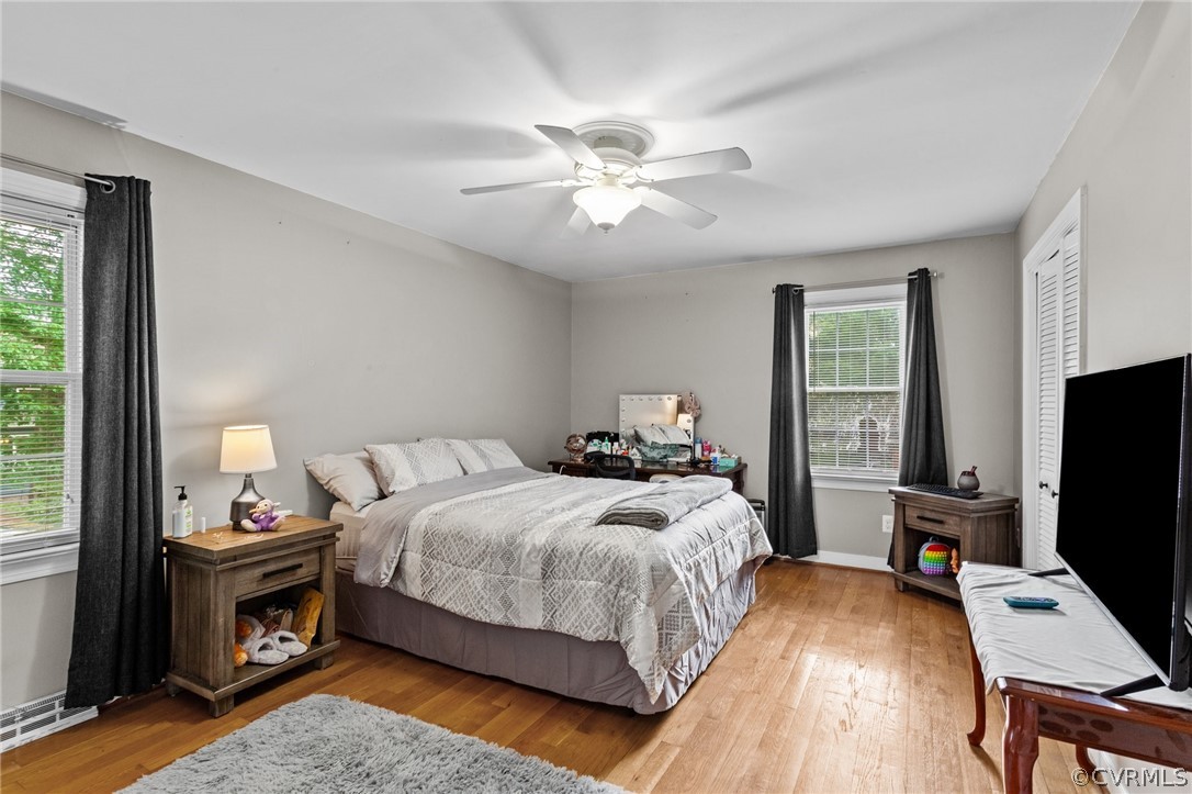 3905 Cresthill Road Chester, VA 23831 - Photo 26 of 49 a bedroom with a bed and a flat screen tv