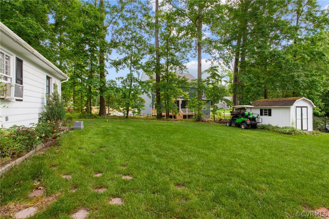 3905 Cresthill Road Chester, VA 23831 - Photo 37 of 49 a view of a house with backyard