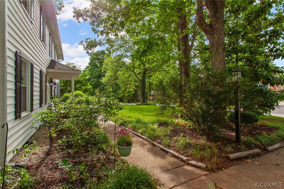 3905 Cresthill Road Chester, VA 23831 - Photo 46 of 49 a view of a garden with plants
