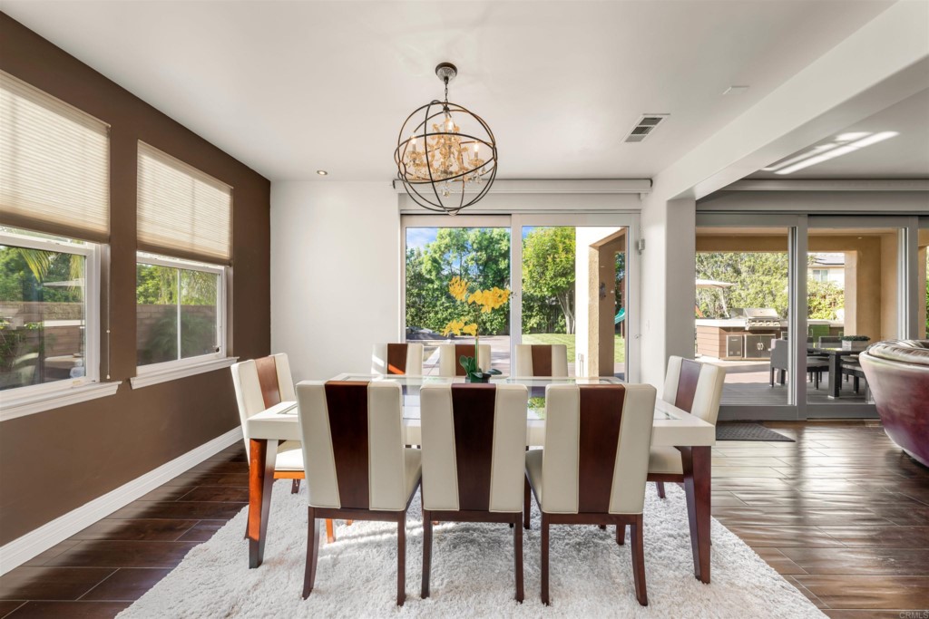 1931 Corte Cantante Chula Vista, CA 91914 - Photo 14 of 61 a dining room with furniture wooden floor and a rug