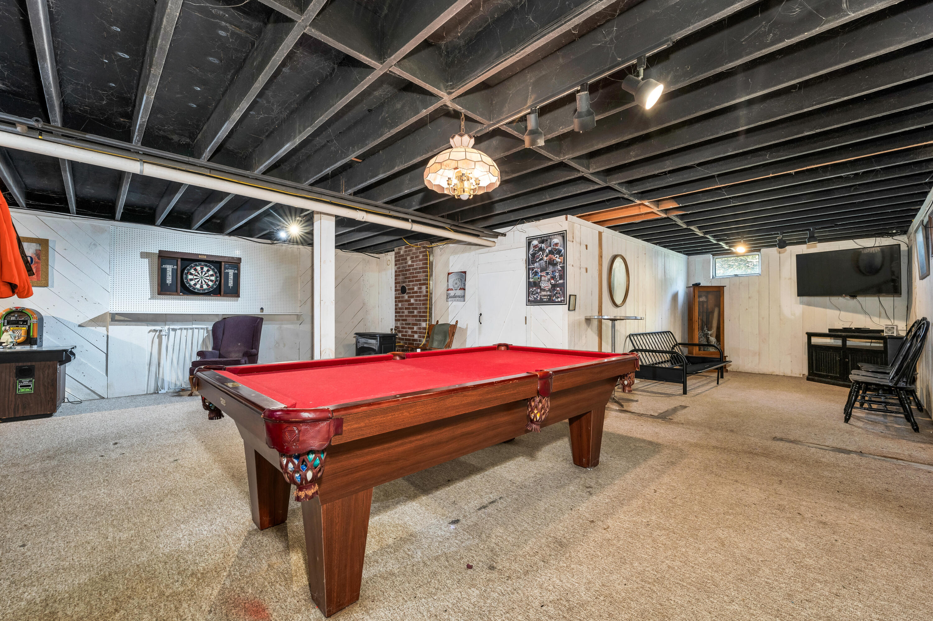 22 North Town Farm Road Oxford, ME 04270 - Photo 27 of 70 Finished Basement