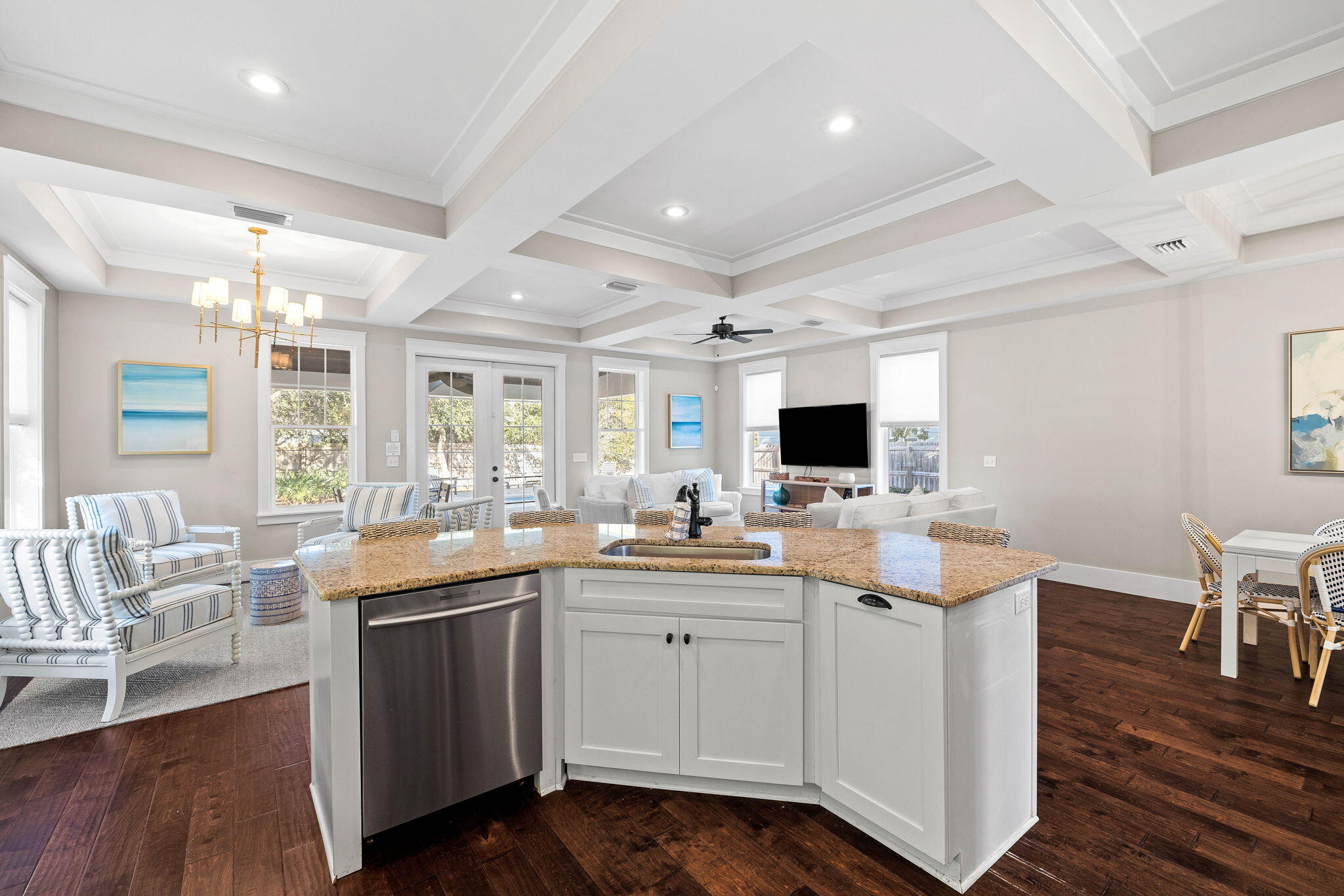 131 Clareon Drive Inlet Beach, FL 32461 - Photo 14 of 62 a kitchen with lots of counter top space and sink