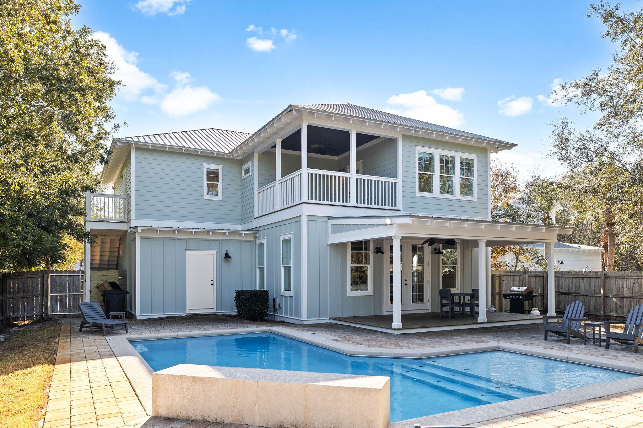 131 Clareon Drive Inlet Beach, FL 32461 - Photo 44 of 62 a view of a building with sitting area