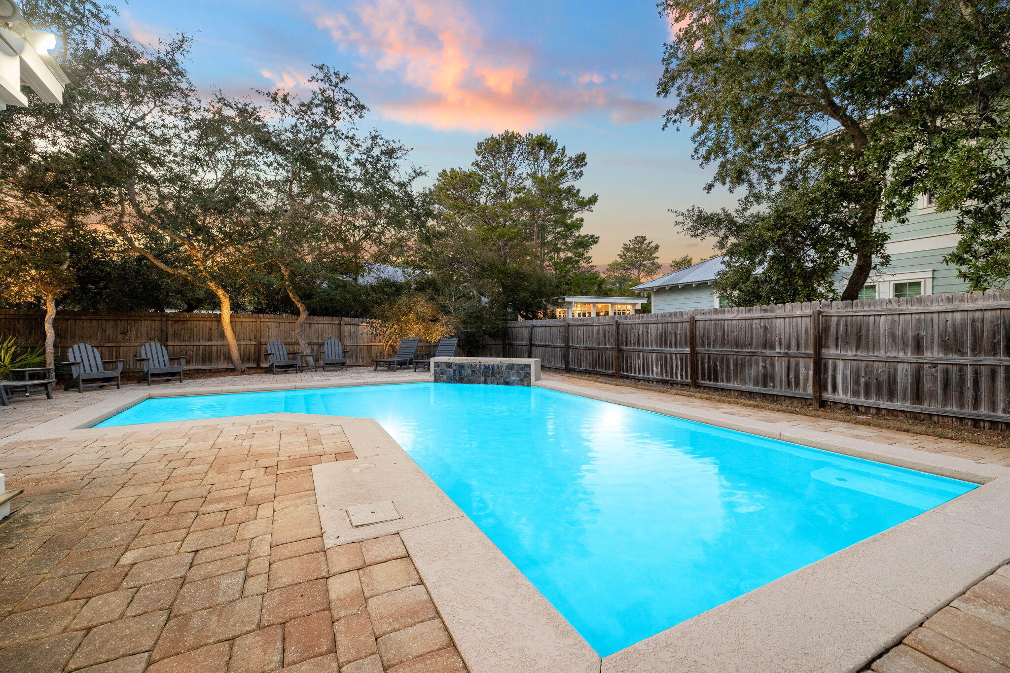 131 Clareon Drive Inlet Beach, FL 32461 - Photo 51 of 62 a view of a swimming pool with a backyard