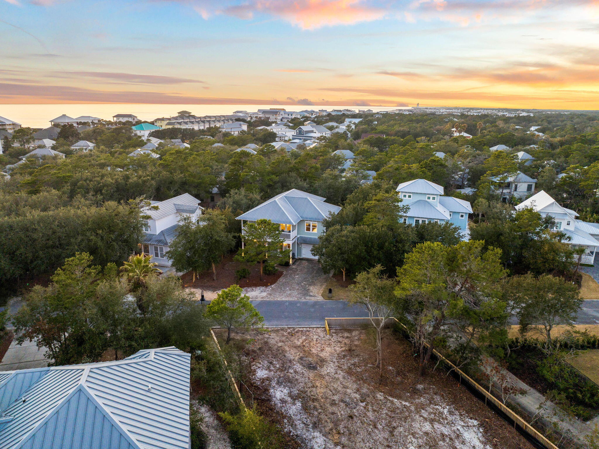 131 Clareon Drive Inlet Beach, FL 32461 - Photo 54 of 62 a view of a city with mountain