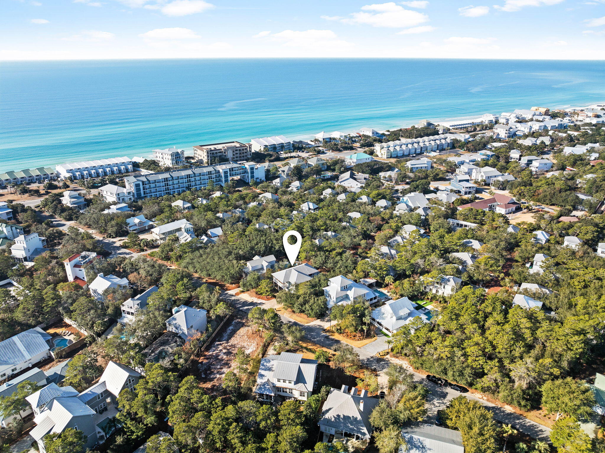 131 Clareon Drive Inlet Beach, FL 32461 - Photo 57 of 62 an aerial view of a city