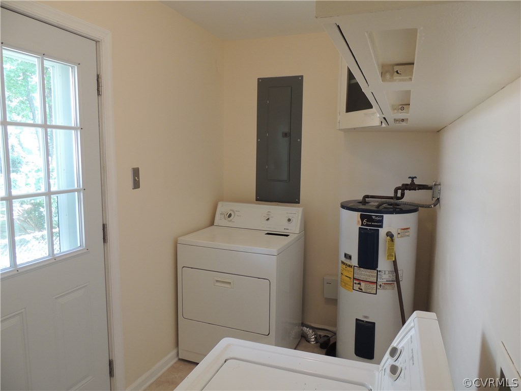 1555 Robindale Road Richmond, VA 23235 - Photo 16 of 17 Spacious utility room with new doors and tile floo