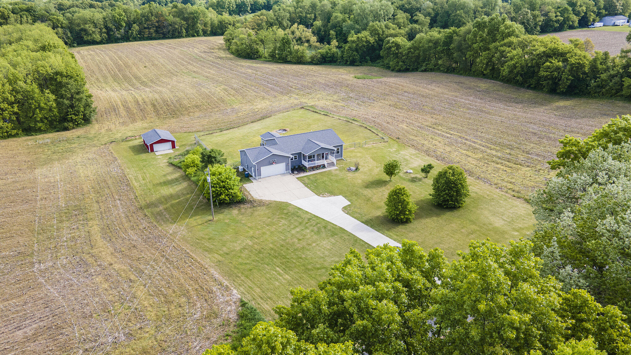 8862 Bever Road Delton, MI 49046 - Photo 5 of 38 005_dji_0105_689
