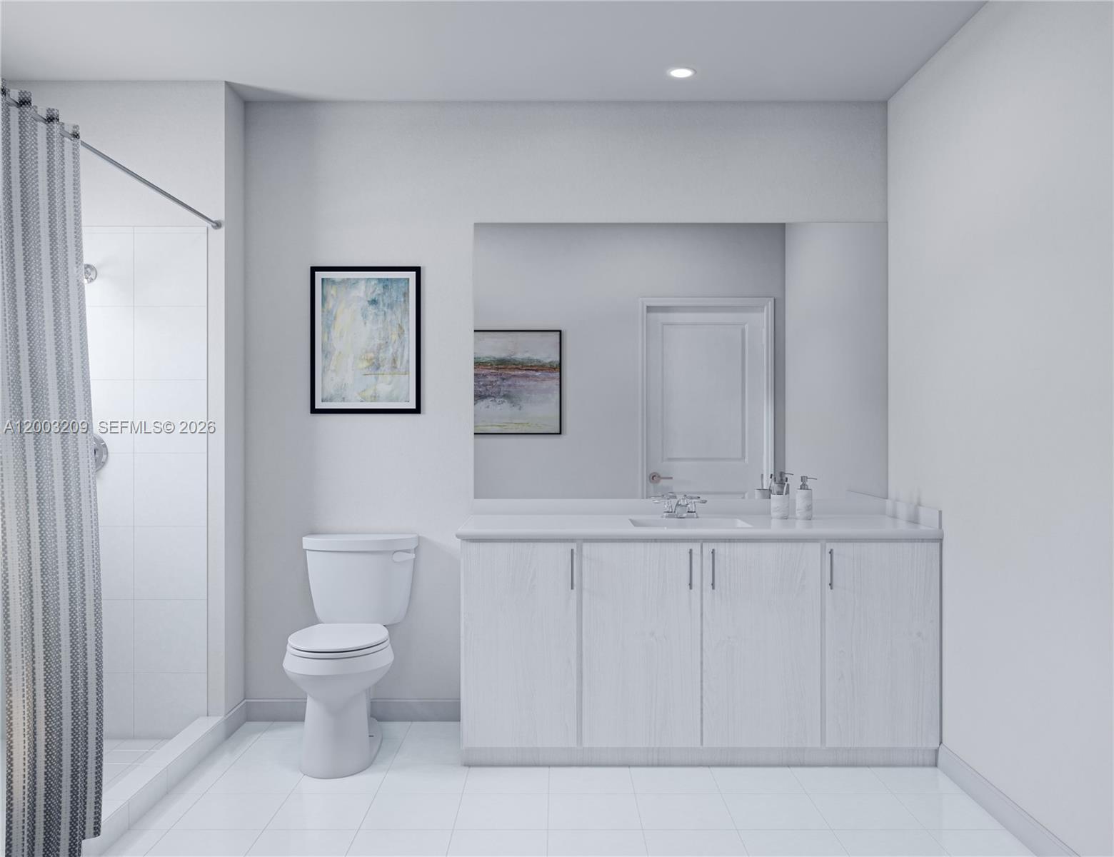 19659 Southwest 337th Terrace Homestead, FL 33034 - Photo 11 of 13 a bathroom with a toilet sink and vanity