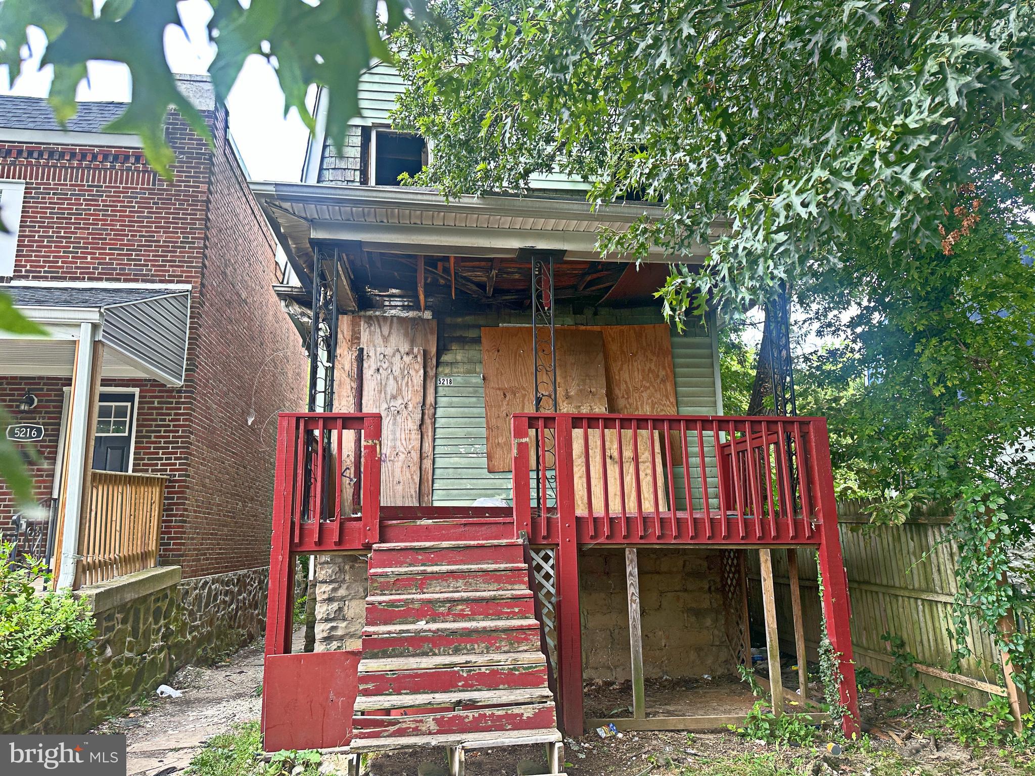 5218 Cuthbert Avenue Baltimore, MD 21215 - Photo 5 of 7 Front