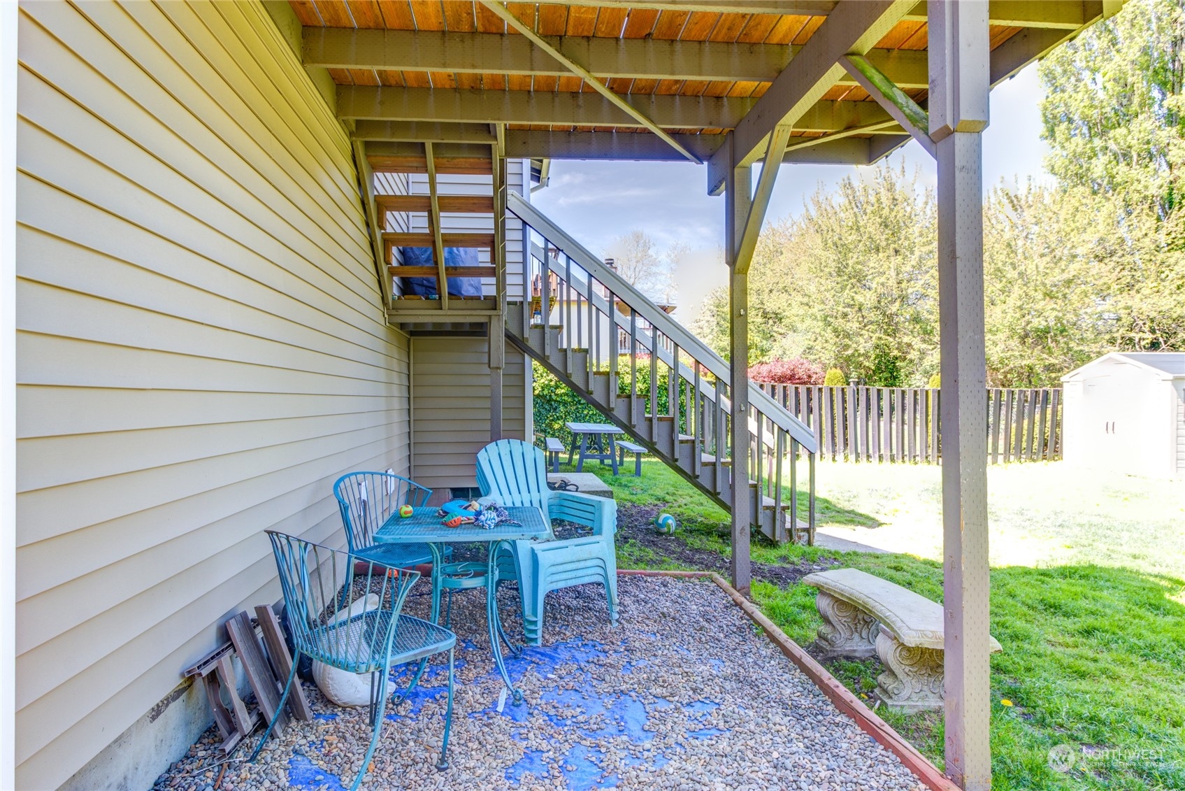 1663 South 48th Street Tacoma, WA 98408 - Photo 24 of 25 a view of a chairs and table in the balcony