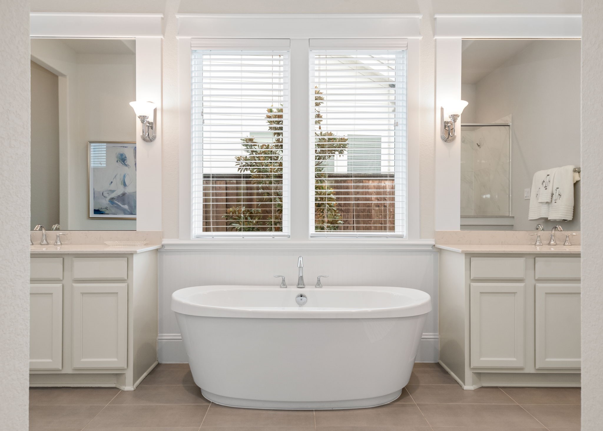 2335 Pale Star Drive Conroe, TX 77384 - Photo 24 of 42 a white bath tub sitting next to a window