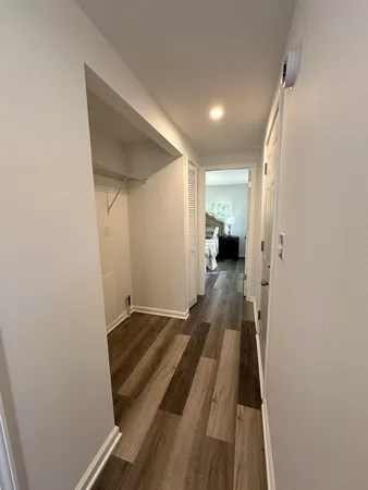 a view of wooden floor