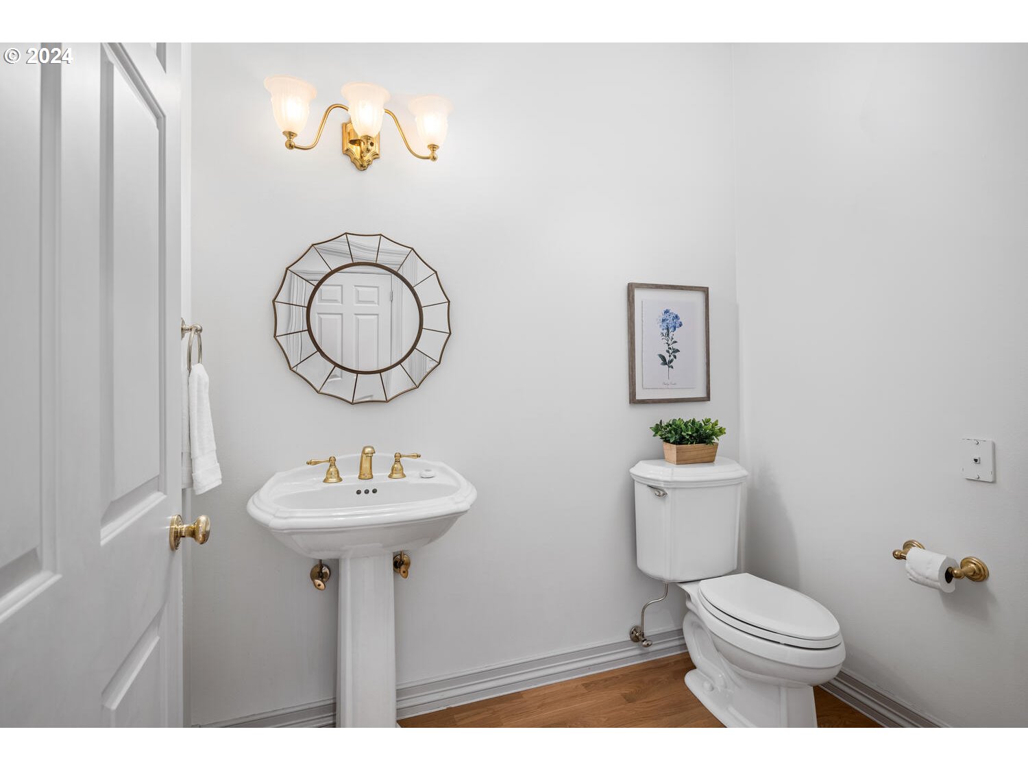 4083 Southeast Augusta Loop Gresham, OR 97080 - Photo 23 of 48 a bathroom with a toilet sink and mirror