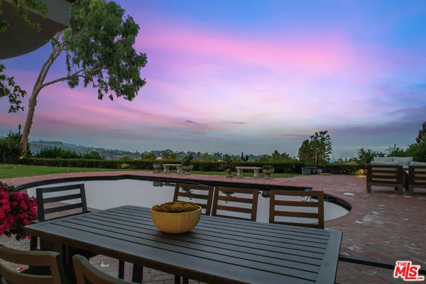 a view of a golf course with a lake