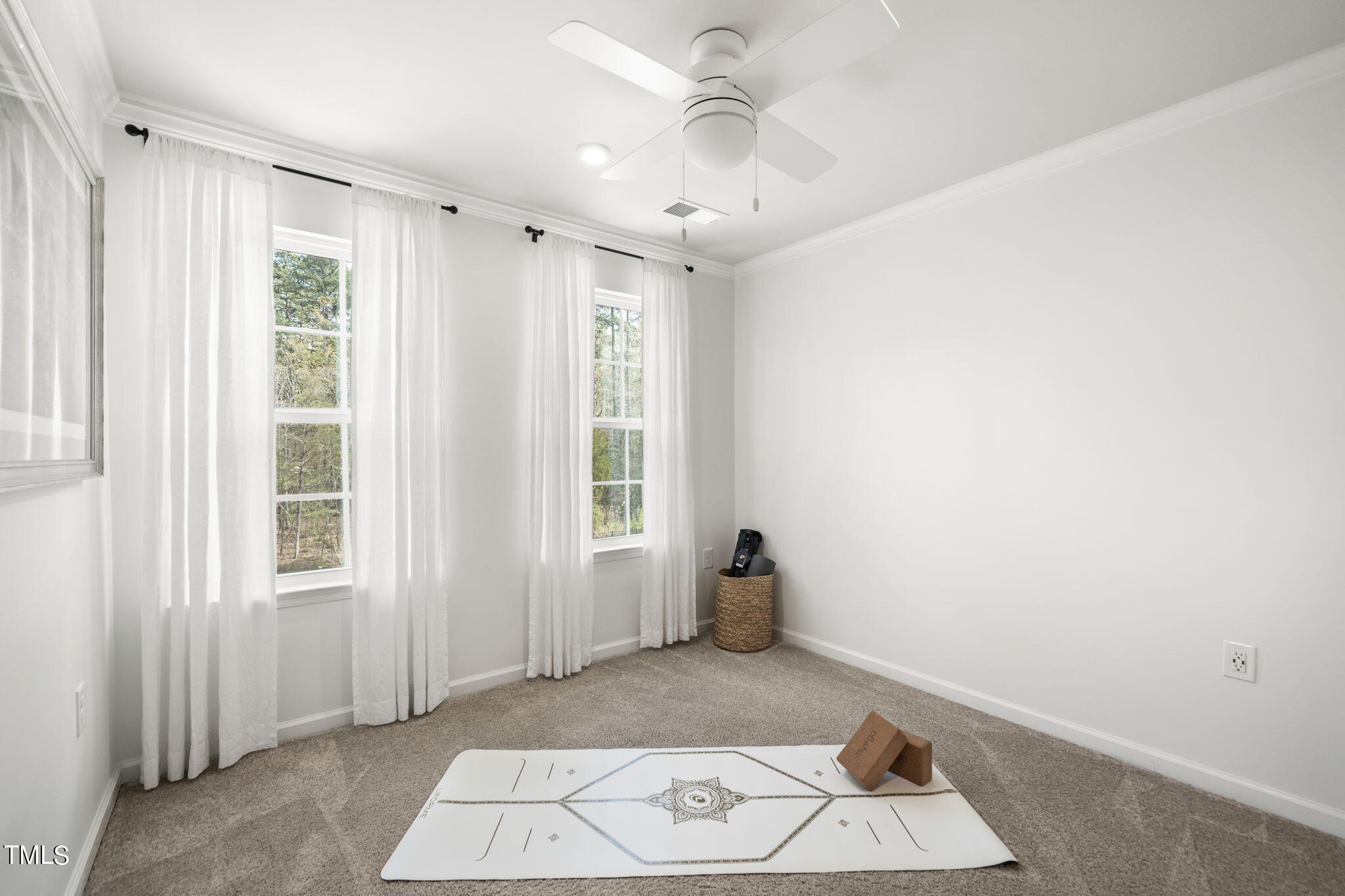 4724 Randall Road Durham, NC 27707 - Photo 25 of 47 a view of an empty room with a window