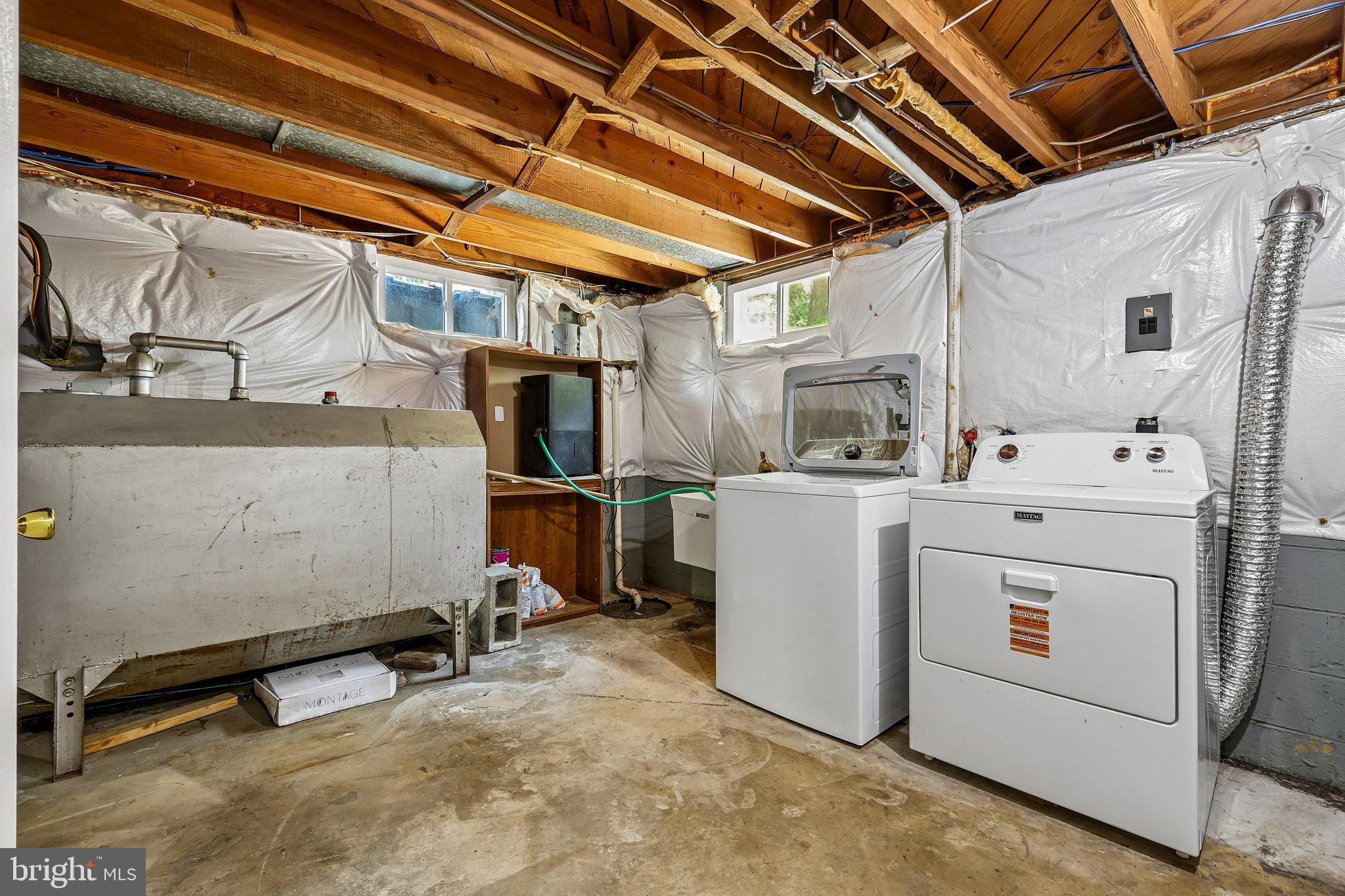 10217 Rodgers Road Fairfax, VA 22030 - Photo 22 of 27 LL Laundry with newer washer and dryer/ storage