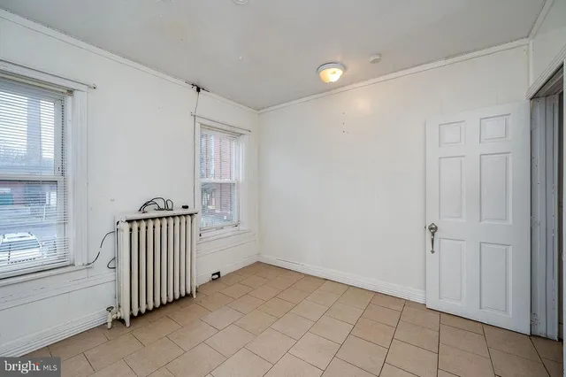 a view of a room with window