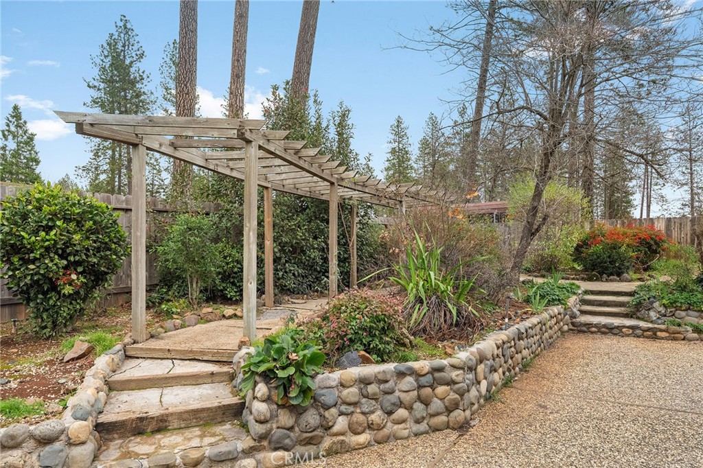 6682 Brook Way Paradise, CA 95969 - Photo 41 of 56 a view of a house with backyard and sitting area