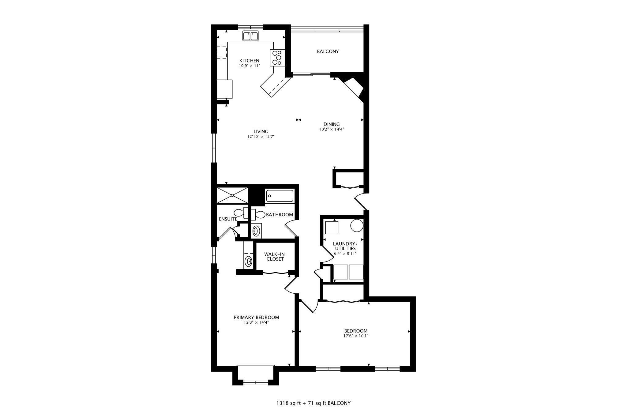 91 Potawatomi Road, Unit C Williams Bay, WI 53191 - Photo 26 of 35 _floor_Suite