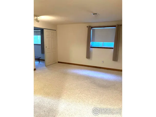 a view of an front door