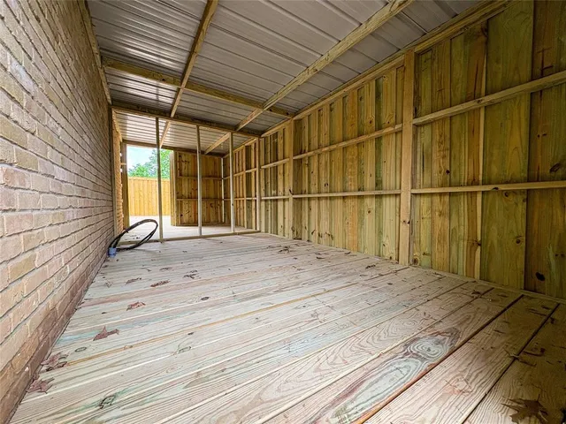 a view of a wooden floor