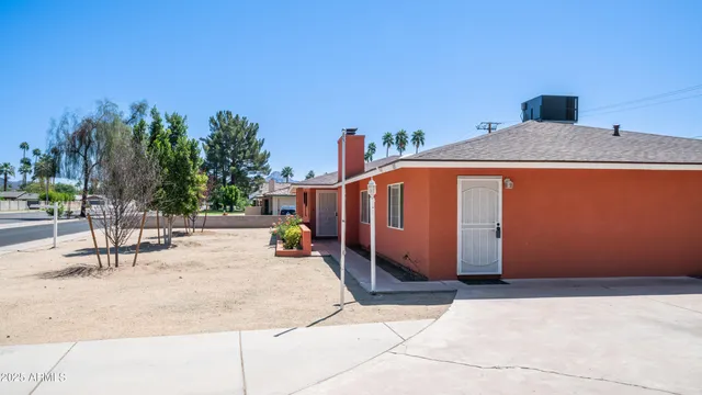 a outdoor space with a sitting space