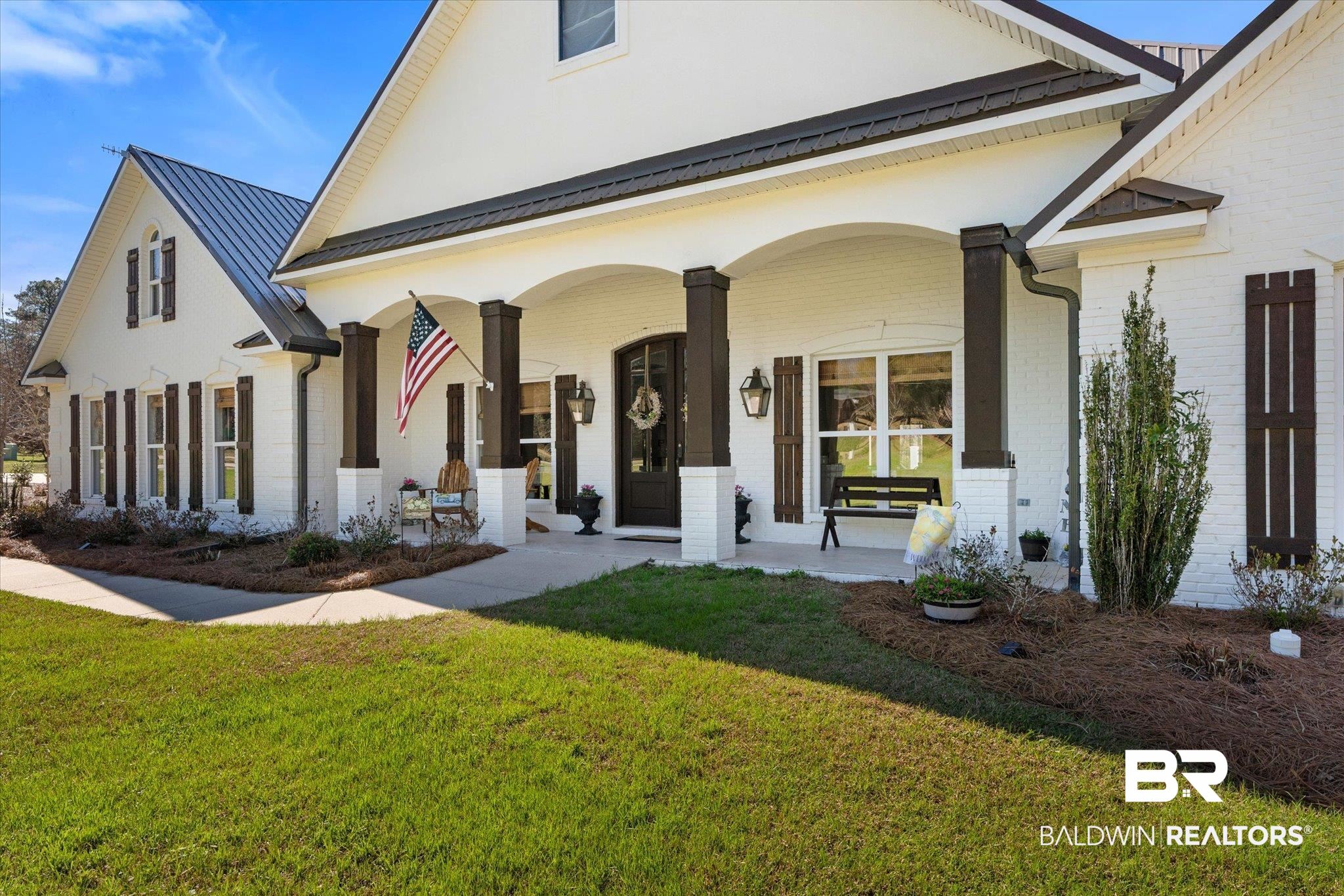 14281 Timber Ridge Drive Loxley, AL 36551 - Photo 4 of 69 This All-Brick Home has a Tiled Front Covered Porch