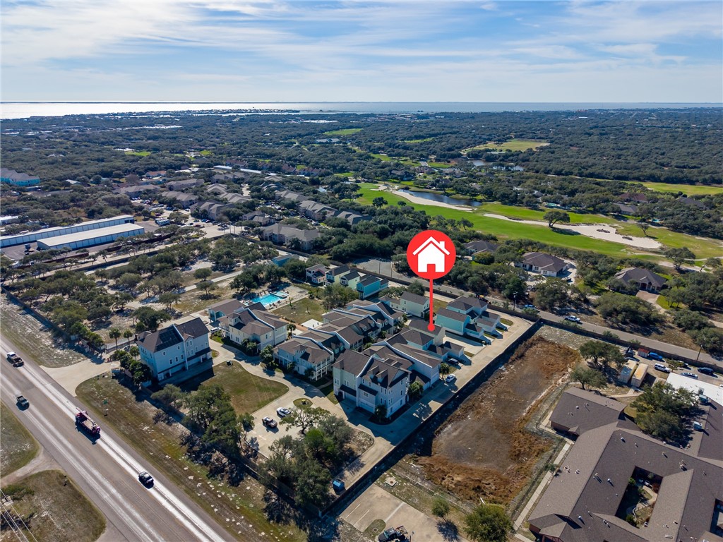 124 Lavaca Rockport, TX 78382 - Photo 39 of 39 an aerial view of a city