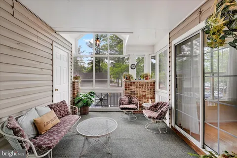 a living room filled with furniture