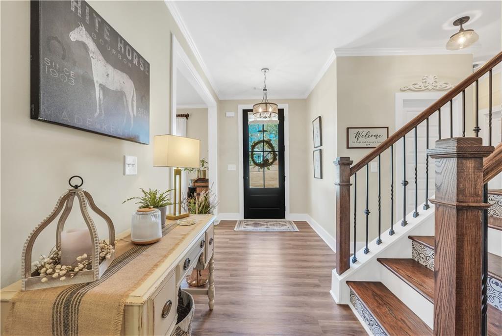 230 Alcovy Reserve Way Covington, GA 30014 - Photo 17 of 53 a view of a living room and dining room