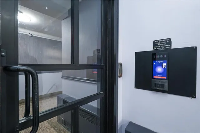 a view of livingroom with furniture and flat screen tv
