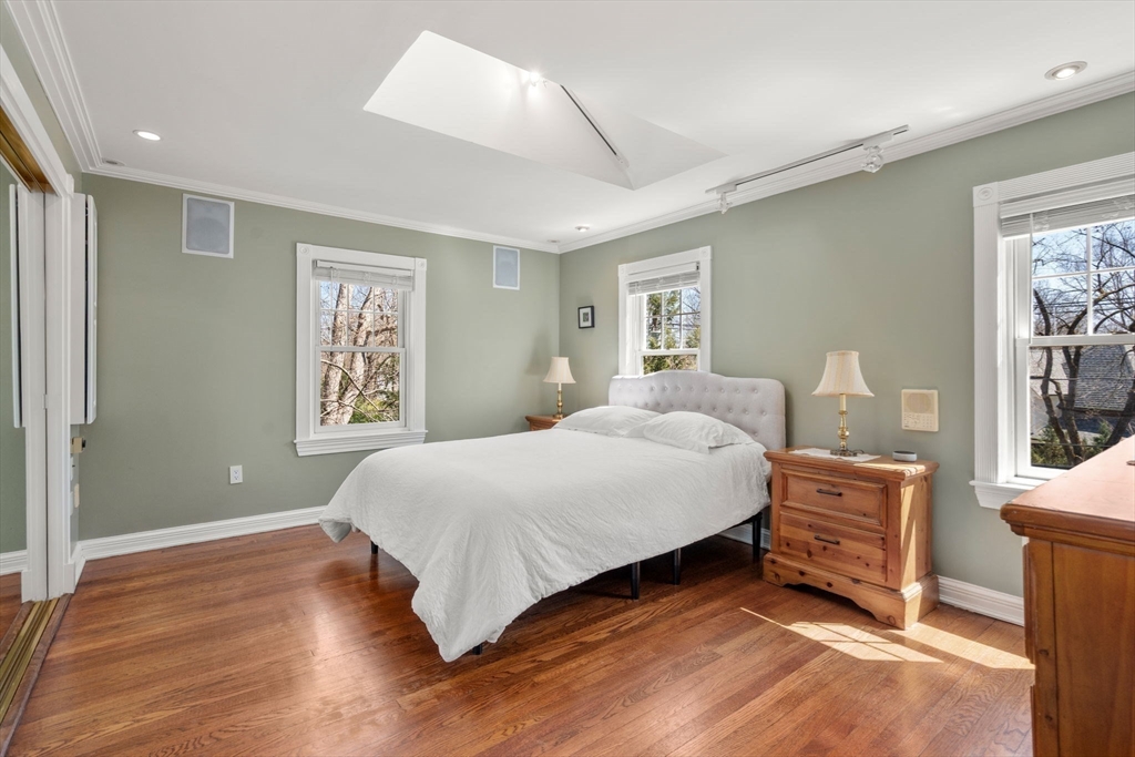 80 Fenwick Road Newton, MA 02468 - Photo 20 of 35 a bedroom with a bed and a window