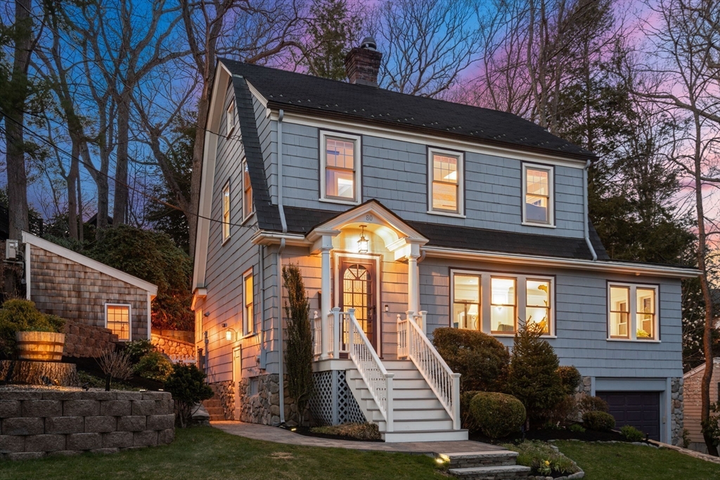 80 Fenwick Road Newton, MA 02468 - Photo 3 of 35 a front view of a house