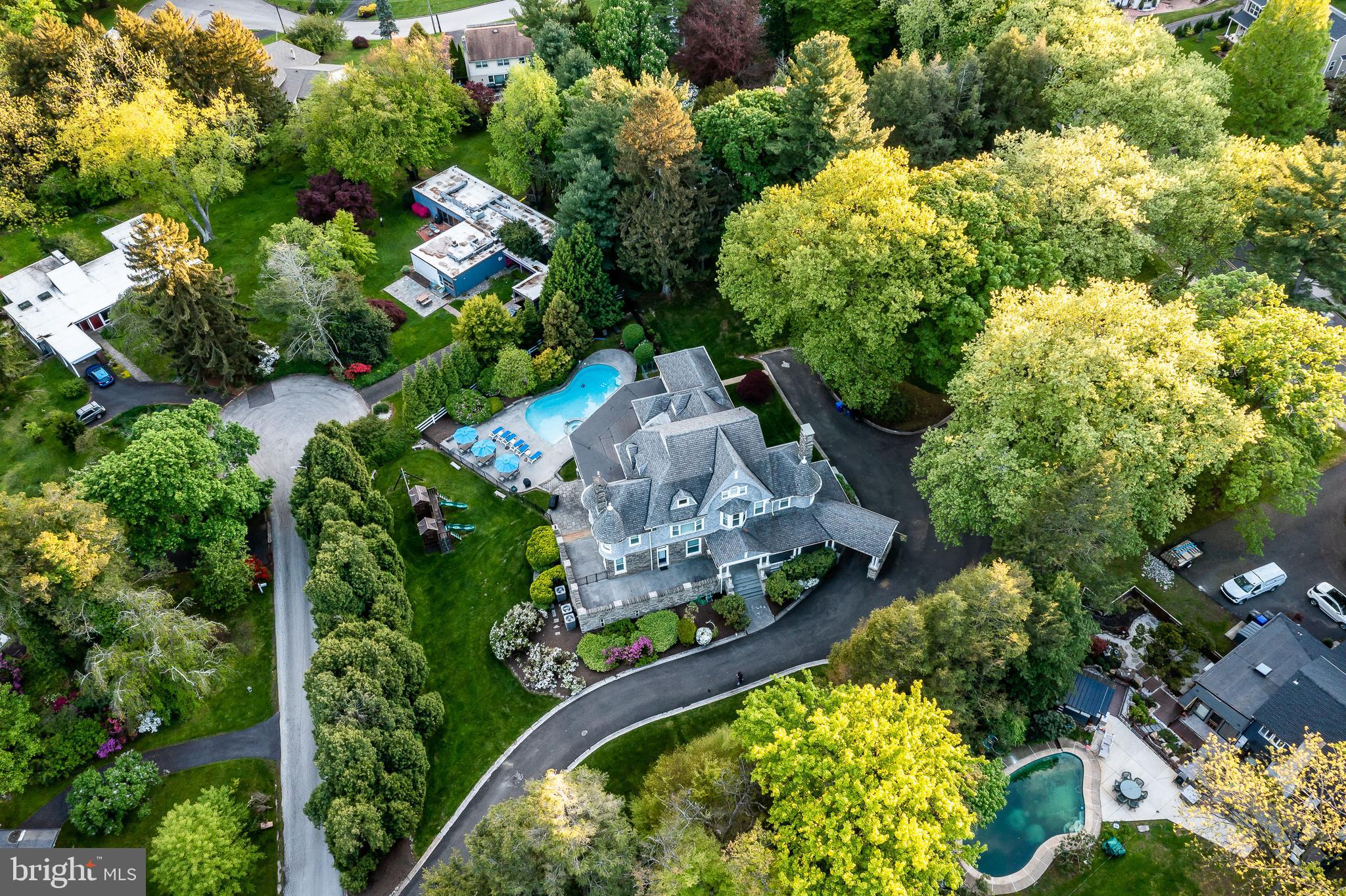 414 Randall Road Wyncote, PA 19095 - Photo 3 of 59 Aerial view