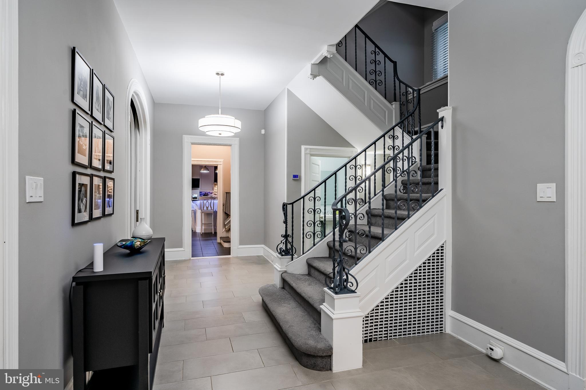 414 Randall Road Wyncote, PA 19095 - Photo 8 of 59 Wrought iron stair case